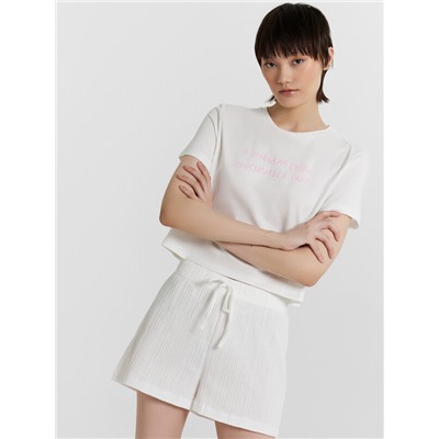 КОМПЛЕКТ ЖЕНСКИЙ (ДЖЕМПЕР, ШОРТЫ) 592495