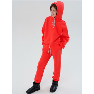 Комплект трикотажный для девочек: толстовка, брюки