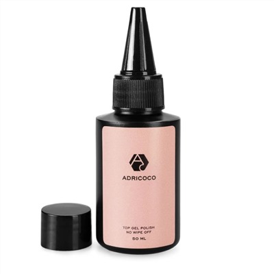 ADRICOCO Топ для гель-лака без липкого слоя / No Wipe Off, 50 мл 21930