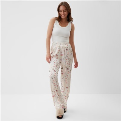 Брюки домашние женские KAFTAN Spring, размер 52-54