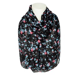 Палантин 1520 Цветочный узор