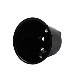 Кашпо для цветов с дренажной вставкой Rosemary, 1.6 л, d=16 см, пластиковое, бежевое