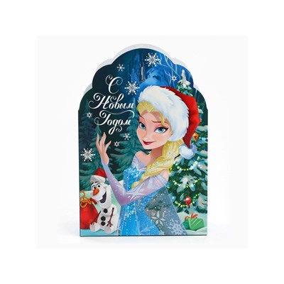 Коробка складная новогодняя «С Новым годом», 17×25×8 см