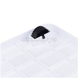 Контейнер 6 (35 л) "Медвежата" белый / белый / белый