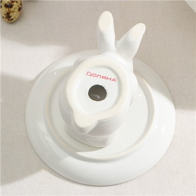 УЦЕНКА Блюдо для подачи «Зайка в золотом» 16×9.5 см