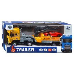 Машина "Кран эвакуатор" (свет, звук) в коробке