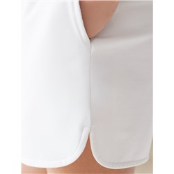 Шорты из эластичного футера-двухнитки