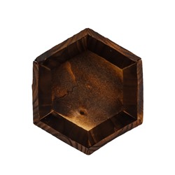 Набор кашпо для цветов «Шестиугольники», деревянный, 3 предмета