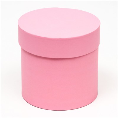 Набор шляпных коробок 5 в 1, сиреневый, 23×23-15×15 см