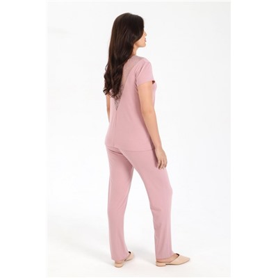 Пижама Селена-2 (Пудровый)