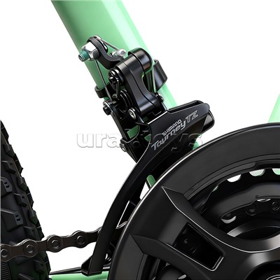 Велосипед 26" Rocket lady Alloy 26, цвет светло-зеленый, размер 17"