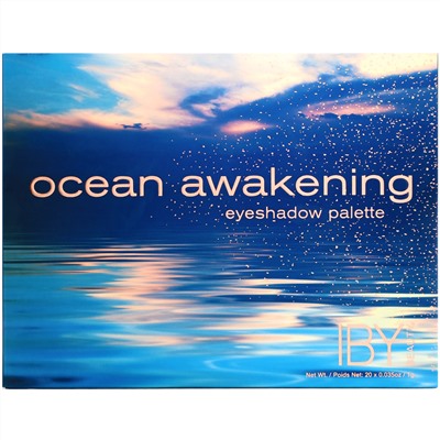 IBY Beauty, Eyeshadow Palette, Ocean Awakening, 0.7 oz (20 g)