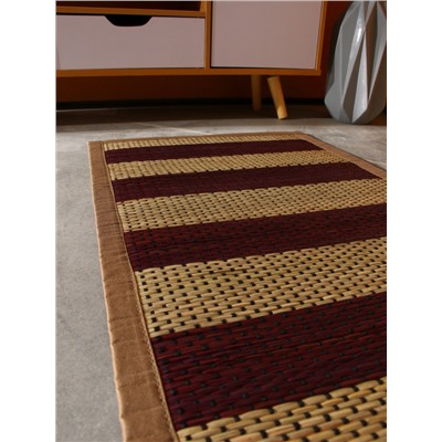 Коврик плетёный из сиграса, 80×50×0.7 см