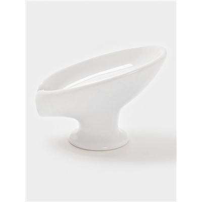 Мыльница Essence, керамика, белая