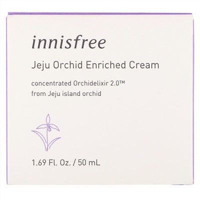Innisfree, Обогащенный крем с экстрактом орхидеи, 50 мл