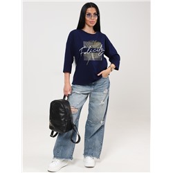 Хоста - футболка чернильный