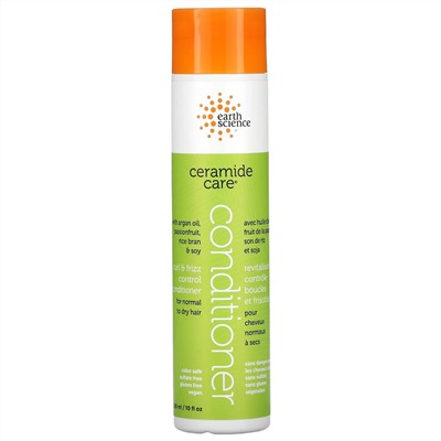 Earth Science, Ceramide Care, Curl & Frizz Control Conditioner, 10 fl oz (295 ml)