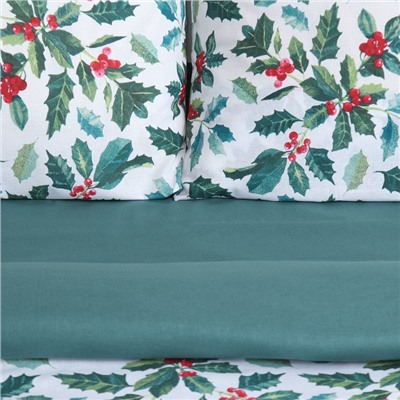 Постельное бельё 1.5-спальное «Этель» Winter berries, поплин