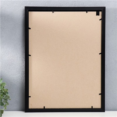 Фоторамка для фото 30×40 см Keep memories, Interior Office, пластик под латунь