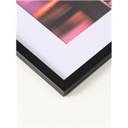 Фоторамка для фото 30×40 см, с паспарту 21×30 см, Lumo, чёрный