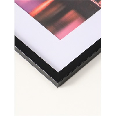 Фоторамка для фото 30×40 см, с паспарту 21×30 см, Lumo, чёрный