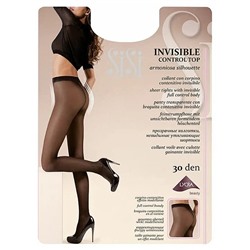 Колготки SiSi Invisible Control Top 30 den (moka, 2)