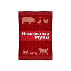 Мясокостная мука для кормления свиней, птицы, а также кошек и собак, 600 г