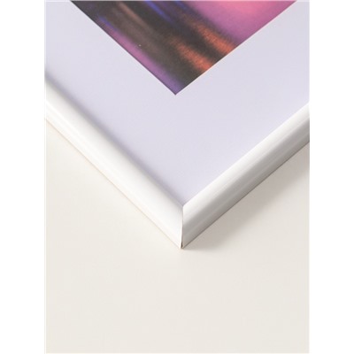 Фоторамка для фото 30×40 см, с паспарту 21×30 см, Vivo, белый