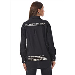 Женская рубашка с принтом SOGO