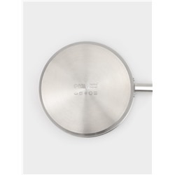 Сковорода-сотейник Hanna Knövell, 4.4 л, d=28 см, h=7.5 см, толщина стенки 0.6 мм, индукция, нержавеющая сталь