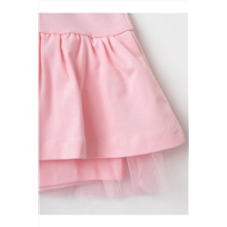 Юбка-шорты трикотажные для девочек PLAYTODAY, 1240335