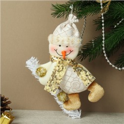 Новогоднее украшение 14х21 см / LC24Y-013 /уп 150/600/ (Дед Мороз )