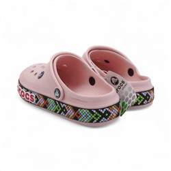 Кроксы КР222-41 розовые