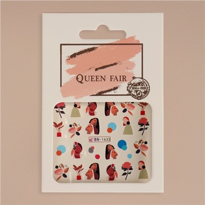 Слайдер - дизайн для ногтей «Лица»