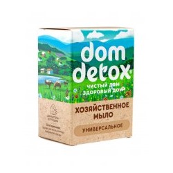 Мыло натуральное хозяйственное Универсальное (2*125 гр) Dom detox