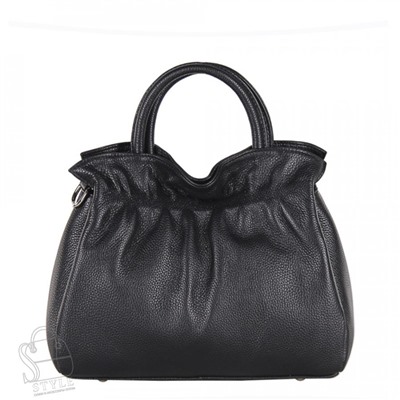 Сумка женская кожаная 8506VG black Vitelli Grassi