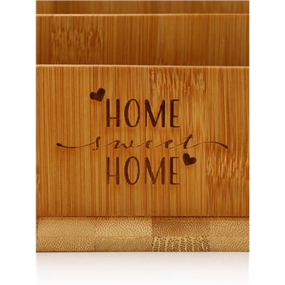 УЦЕНКА Подставка для разделочных досок «Home», 18×10 см, 3 отсека