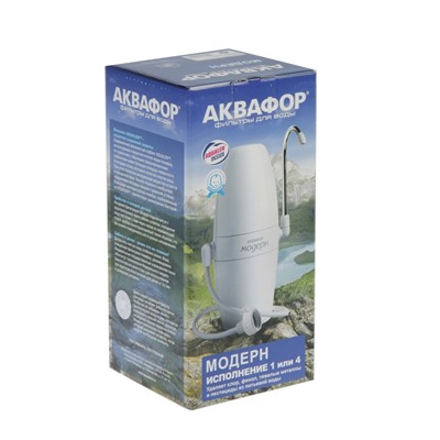 Фильтр-насадка на кран «Аквафор» Модерн И5333, многоступенчатый, 1.2 л/мин