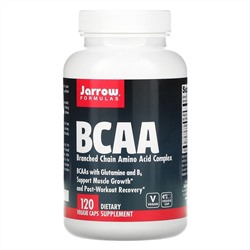Jarrow Formulas, комплекс BCAA, 120 растительных капсул (Discontinued Item)
