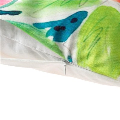 Наволочка декоративная Этель «Пионы», 40×40 см, полиэстер