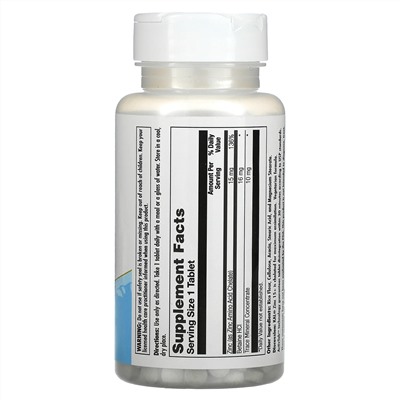 KAL, Zinc 15+, 100 Tablets