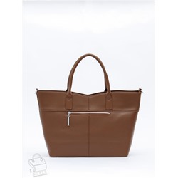 Сумка женская кожаная 1059C brown Polina&Eiterou