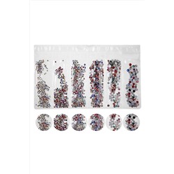 Nail Art Набор страз для ногтей, разноцветный KRISTALLER, 1107759