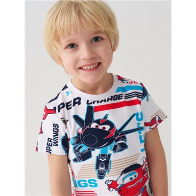 Фуфайка трикотажная для мальчиков (футболка)