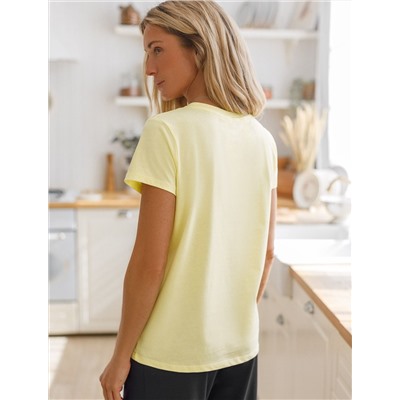 Футболка из 100% хлопка с авторским принтом