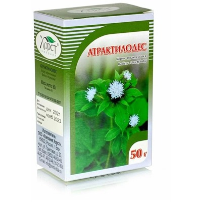Атрактилодес корни 50 гр.