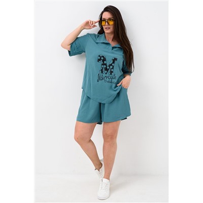 Костюм с шортами с печатью 52469 НАТАЛИ, 1133188