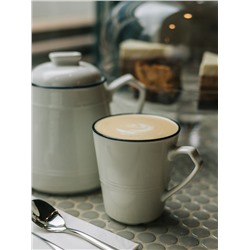 Кружка Magistro «Морской бриз», 300 мл, фарфор, белая