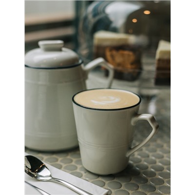 Кружка Magistro «Морской бриз», 300 мл, фарфор, белая