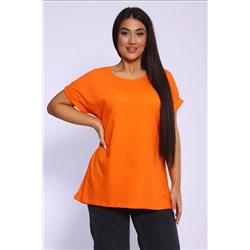 Футболка без рисунка с отворотами на рукавах, хлопок 100%, Арт. 561 НАТАЛИ, 1070920